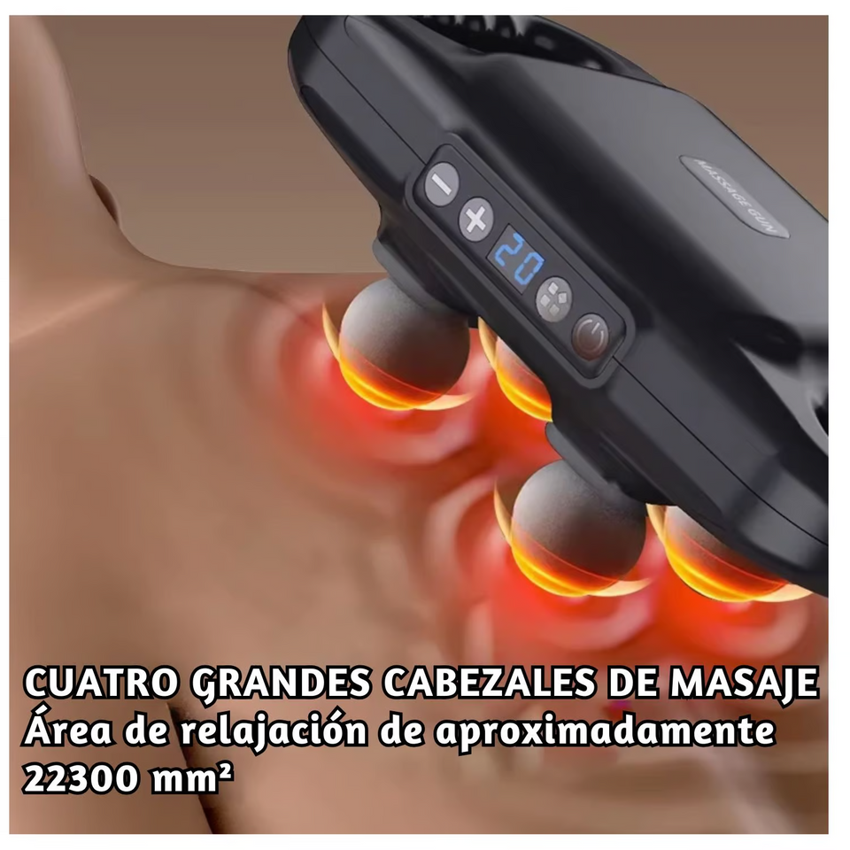 Pistola Masaedora 4 cabezales