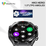 Smartwatch HK5 Hero GPS Chat GPT con doble correa