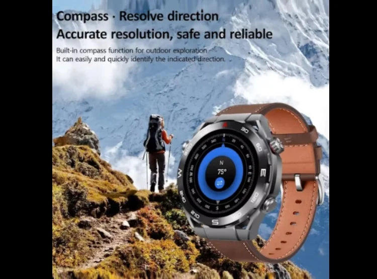 Smartwatch HK5 Hero GPS Chat GPT con doble correa